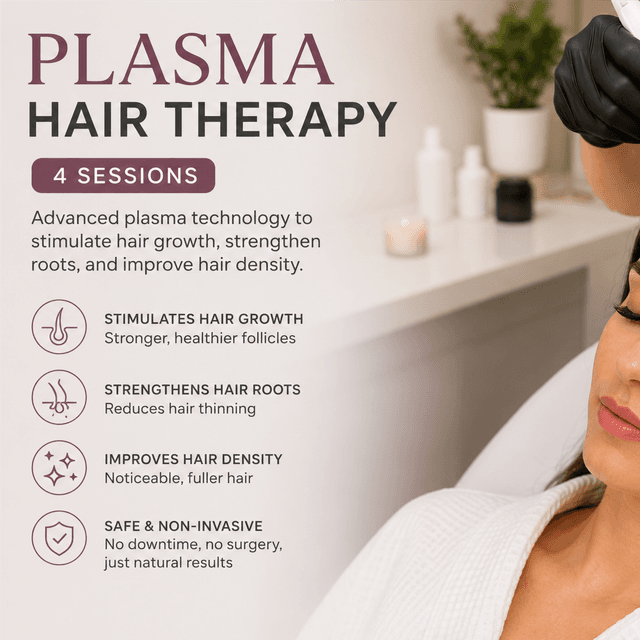 Plasma Hair Therapy – 4 Sessions at Estediva Aesthetics in Long Island City, NY
